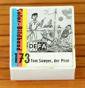 CINTA DE IMAGEN DEFA COLOR película rolllfilm n.o 173 TOM SAWYER, EL PIRATA - Imagen 1 de 1