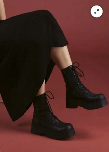 UNIF Aux Combat Boots sz8 - Picture 1 of 3