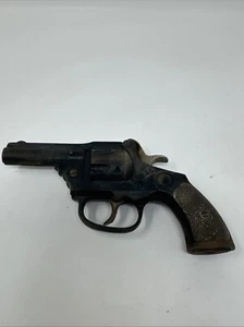 Pistola de tapa de metal Hubley Dixie de colección rara - Imagen 1 de 10
