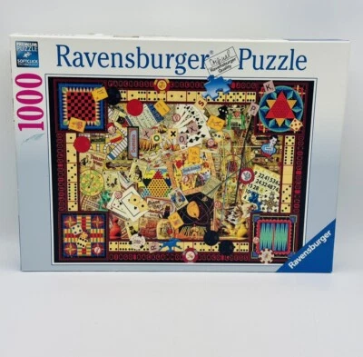Ravensburger Vintage Games 1000 Piece Jigsaw Puzzle Original Quality 27" x 20" - Image 1 of 4
