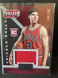 2014-15 Panini Threads - Debut Threads #18 Doug McDermott /199 (MEM, RC)