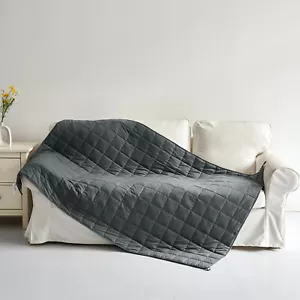 Weighted Sensory Blanket 150 x 200 cm Adults Teenagers 9kg Sleep Therapy Anxiety - Picture 1 of 7