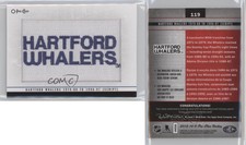 2013-14 O-Pee-Chee Team Logo Hartford Whalers 1979-80 to 1996-97 (Script) Patch