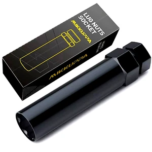 MIKKUPPA 6 Point Spline Lug Nuts Tuner Socket Key Tool - with 17mm Hex for 1/2-2 - Picture 1 of 6