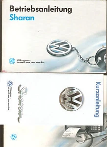 Manual de instrucciones VW Sharan + plan de servicio, etc. manual de instrucciones 7/1995 - Imagen 1 de 1