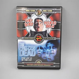 Sie retteten Hitlers Gehirn (1968) & Die Eiskönigin Toten (1966) (DVD, 2002) Horror - Bild 1 von 3