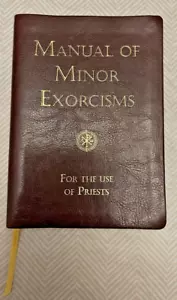 Manual of Minor Exorcisms For the Use of Priests, Bishop Porteous, RARE Book - Foto 1 di 4