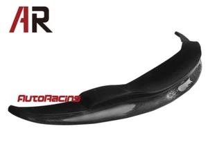 CHALLENGE CF REAL Carbon Fiber Front Bumper Lip For BMW E90 E92 E93 M3 2008-2013 - Picture 1 of 2