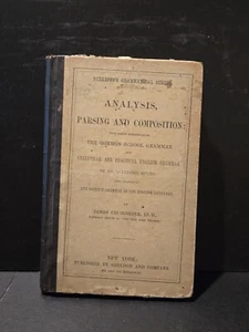 Antique 1870 Analysis, Parsing and Composition Bullions's Grammatical Series - Picture 1 of 4