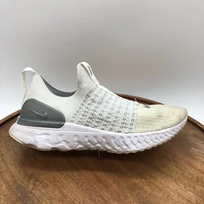 Nike Phantom Run Flyknit 2 Platino Puro Blanco CJ0280-100 Mujer Talla 7.5 Foto 1 de 4