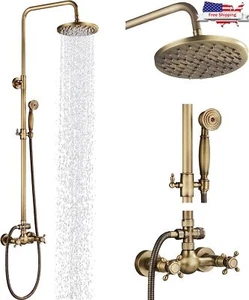 Enhanced Outdoor Shower Fixtures Featuring 2-Function Shower Faucet System - Picture 1 of 9