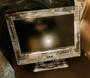 RCA Clear Prison Jail Inmate TV J13SE821 13 Inch - No remote - TESTED, WORKING - Picture 1 of 4