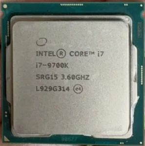 Intel Core i7-9700K SRG15 3.60GHz 12MB 8-Core LGA1151 CPU Processor - Picture 1 of 2