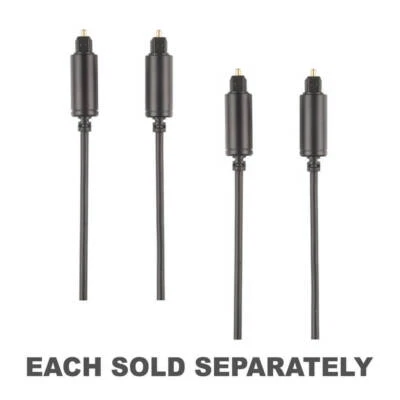 Superb Build Quality Concord Fibre Optic TOSLINK Audio Cable Gold Plated Tips - Image 1 of 3