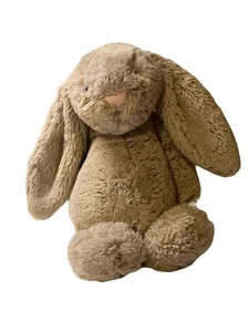 Jellycat London Beige Bunny Rabbit Plush Soft Easter Stuffed Animal Approx 12” - Picture 1 of 6