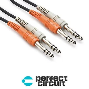 Hosa CSS-201 Dual 1/4" Balanced TRS CABLE 1M - DEMO - PERFECT CIRCUIT - Picture 1 of 1