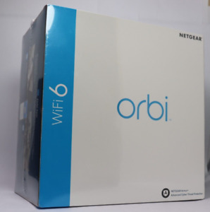 Netgear RBK763S Orbi AX5400 Tri-Band Smart Home Mesh WiFi 6 System - White *NEW*