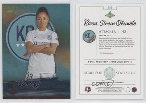 2021 Parkside NWSL Foil /1400 Raisa Strom-Okimoto #84 Rookie RC