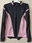 Nike Activewear Dri Fit Gray/Pink Zip Up Women?S Size Xl Jacket, J-335
