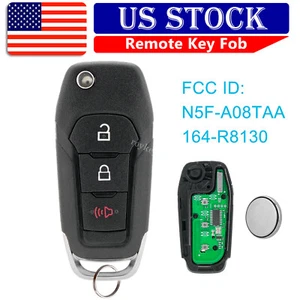 For 2015-2022 FORD F-150 F-250 F-350 REMOTE FLIP KEY FOB N5F-A08TAA 164-R8130 - Picture 1 of 7