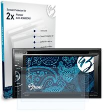 Produktbild - Bruni 2x Folie für Pioneer AVH-X3600DAB Schutzfolie Displayschutzfolie