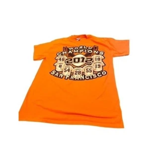 San Francisco Giants 2012 World Champions T-Shirt Orange M - Bild 1 von 6