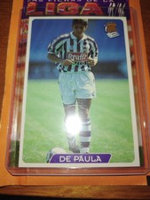 De Paula #198 - Mundicromo Las Fichas Liga 95 96 - Last Hour Rookie UH