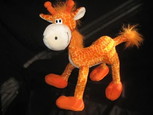 CREATIONS POSEABLE GIRAFFE T.L TOYS CUTE PLUSH - Picture 1 of 2