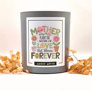 Mother's Day Gift Candle Mother Love Birthday Christmas Wood wick Scented Candle - Picture 1 of 4