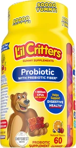 L’Il Critters Probiotic Daily Gummy Supplement for Kids, for Digestive Health Su - Picture 1 of 7