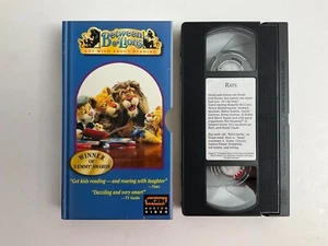 Tested ! Between the Lions VHS *Rats* Word Learning Reading Spelling (VG) - Picture 1 of 3