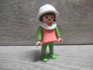 Playmobil Figuren | Mädchen zum Puppenhaus | Rosa Serie | 1900 - Bild 1 von 1