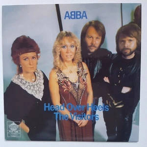 ABBA - SCANDINAVIAN LAMIN. 7" ▄ rare 40th edition ▄ HEAD OVER HEELS (# POS 1296) - Picture 1 of 2