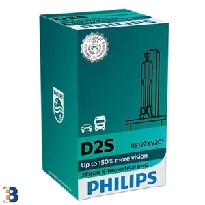 Philips 1x D2S X-treme Vision Xenon Lamp 35W 85122XV2C1 up to 150% more View - Picture 1 of 1