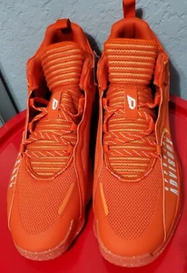 NEW Adidas Men's SIZE 18 DAME 7 EXTPLY SM Opponent Advisory Orange GW7899  - Picture 1 of 8