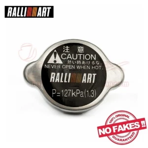 RALLIART Alto Presión Radiador Tapa Negro para Evolución Wagon CT9W RA431454N2 - Picture 1 of 6