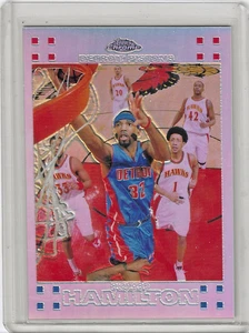 Richard Hamilton 2007-08 Topps Chrome Refractor #975/999 #61 - Picture 1 of 2