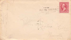 Minnesota Sacred Heart R.F.D. 3 1903 sl tipo 2F algún desgaste de borde. - Imagen 1 de 1