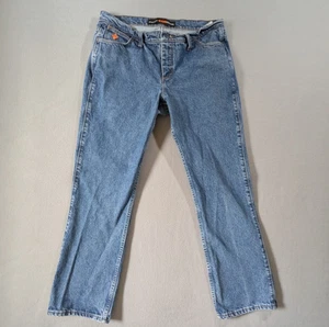 Jean ignifuge Wrangler taille 13/14 36x32 FR bleu denim med fade workwear - Photo 1/11
