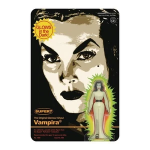 Vampira Reaction Wave 3 Monster Glow Vampira Action Figure Super 7 - Bild 1 von 1