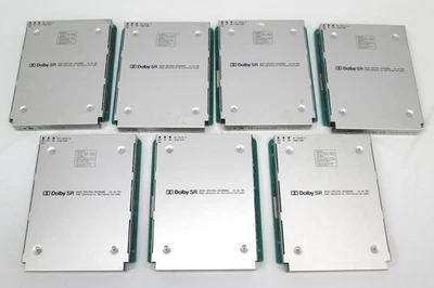Lote de 7 Dolby SR Cat Nº Módulo de reducción de ruido Dolby de 280 tarjetas Foto 1 de 3