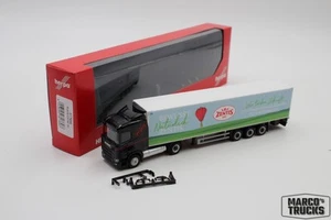 Herpa Sale Scania CR20 ND LNG refrigerated box semi-trailer truck "Zentis" 31769 - Picture 1 of 1