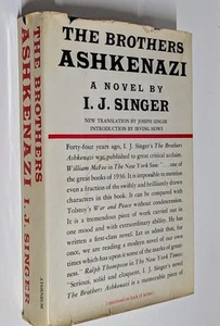 The Brothers Ashkenazi HCdj Singer 1stEd 1980 Yiddish literature - Picture 1 of 8