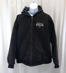 Reebok NFL Mantel Indianapolis Colts Herren Gr. 3XL Schwarz Full Zip Langarm - Bild 1 von 19
