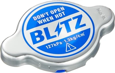 BLITZ 18560 Racing High Pressure Radiator Cap Type-1 Blue JDM Japan New Foto 1 de 3