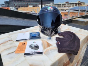 Casco AGV Pista GP RR Iridio Carbono Talla L 60-61 E2206 DOT Usado - Imagen 1 de 14