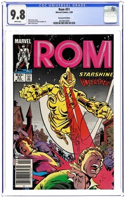 ROM #51N CGC 9.8 Newsstand 1984 4624643009 - Image 1 of 2