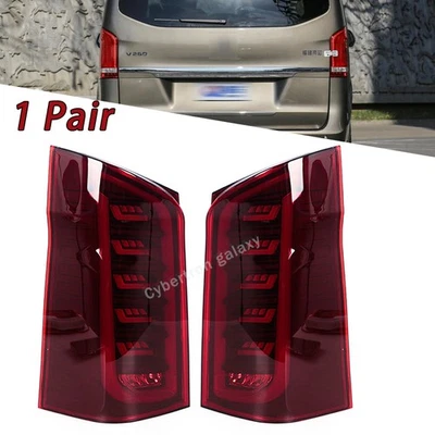 Luz trasera LED DRL para Mercedes-Benz Clase V V 260 V250 V220 2016-2021 2 piezas Foto 1 de 4