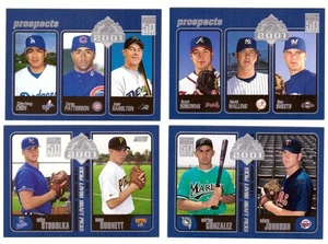 2001 Topps Opening Day - COMBOS 4 CARD LOT - Picture 1 of 1