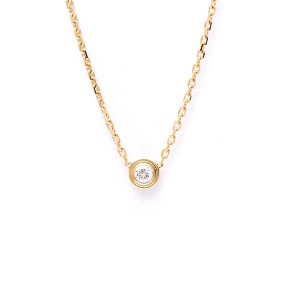 Cartier D'Amour Diamond Necklace XS Pink Gold (18K) Diamond Men,Wo... BF585322 - Image 1 of 1